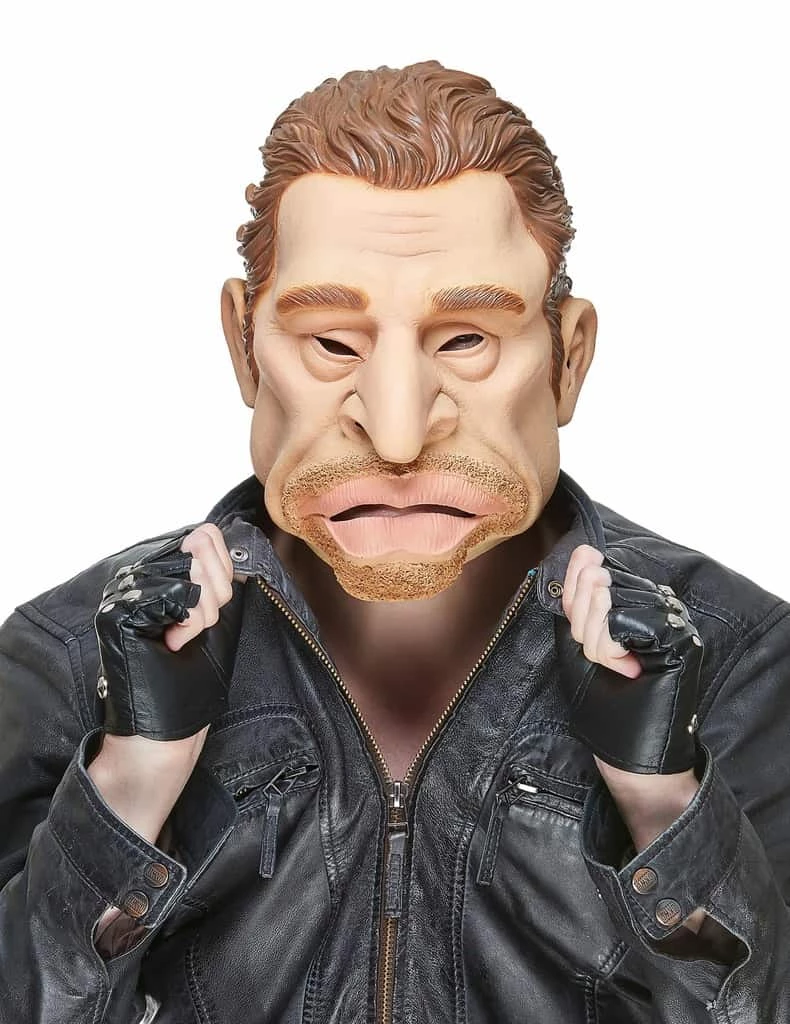 Masque Johnny Hallyday (Masque Intégral En Latex) Masque Célébrité 3 Masque Johnny Hallyday (Masque Intégral En Latex) Masque Célébrité