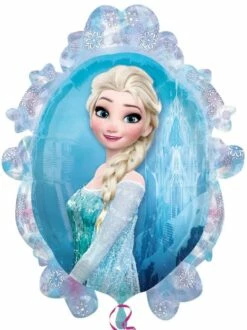 BALLON ALUMINIUM FROZEN (Anna Et Elsa Recto/Verso) La Reine Des Neiges