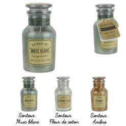 BOUGIE NATURE PARFUMÉE (Hauteur 11 Cm - 3 Senteurs)