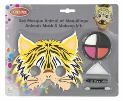 SET MASQUE ANIMAL (Masque EVA + Maquillage)