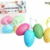 OEUFS DE PÂQUES COLORÉS (Pack 4 œufs Assortis) -FêteMagique Soldes paq007