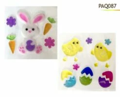 DÉCORATION GEL DE PÂQUES (Décoration Fenêtre)