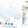 LAPIN DE PÂQUES A PEINDRE (Pack 6 Lapins En Mousse) -FêteMagique Soldes paq321